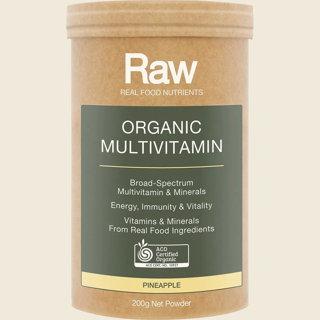 AMAZONIA - Raw Organic Multivitamin Pineapple 200g