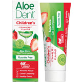 ALOE DENT - Children’s Toothpaste Fluoride Free Strawberry 50ml