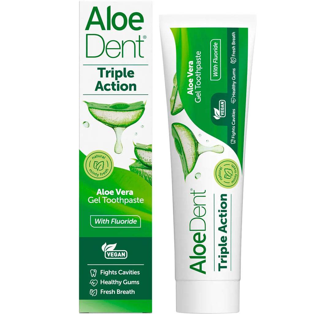 ALOE DENT -  Toothpaste Triple Action with Fluoride 100ml