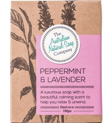 THE AUSTRALIAN NATURAL SOAP COMPANY - Peppermint & Lavender Soap