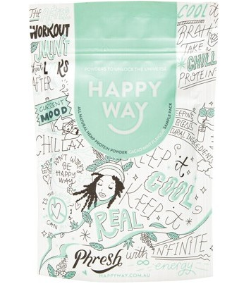 HAPPY WAY - Hemp Protein Powder | Cacao Mint