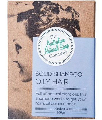 THE AUSTRALIAN NATURAL SOAP COMPANY - Solid Shampoo Bar | Oily Hair