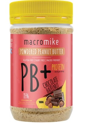 MACRO MIKE - Powdered Peanut Butter | Chocolate Hazelnut