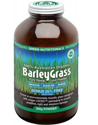 GREEN NUTRITIONALS -  100% Australian Organic Barleygrass