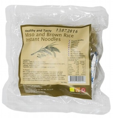 NUTRITIONIST CHOICE - Brown Rice Instant Noodles