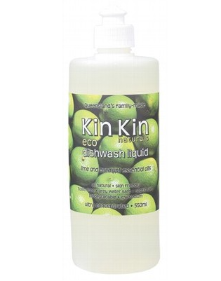 KIN KIN NATURALS - Lime & Eucalypt Dishwash Liquid