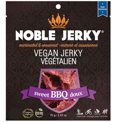 NOBLE JERKY -Vegan Jerky Sweet BBQ