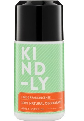 KIND-LY - 100% Natural Deodorant Lime & Frankincense