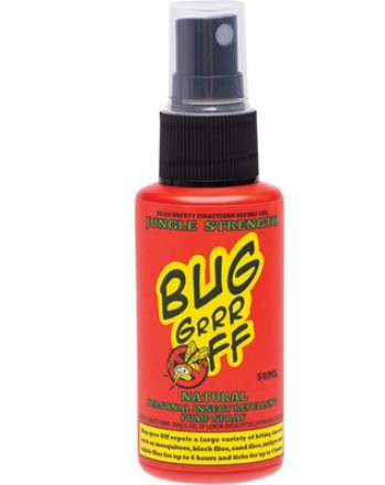 BUG-GRRR OFF - Natural Insect Repellent | Jungle Strength Spray