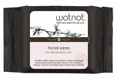 WOTNOT Oily Facial Wipes 25