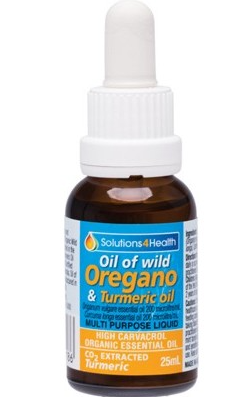 SOLUTIONS 4 HEALTH - Oil Of Wild Oregano & Turmeric Oil