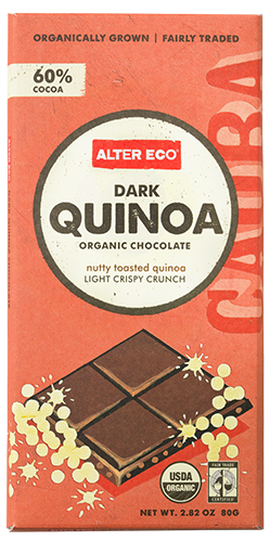 ALTER ECO - Dark Quinoa Organic Chocolate
