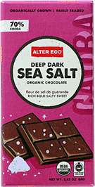 ALTER ECO - Deep Dark Sea Salt Organic Chocolate