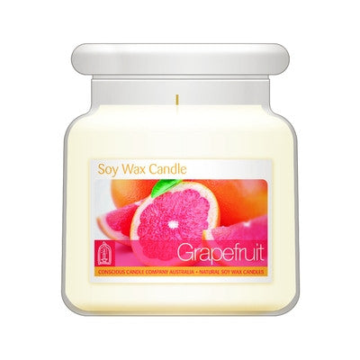 Consicous Candle Company - Grapefruit Soy Jar Candle