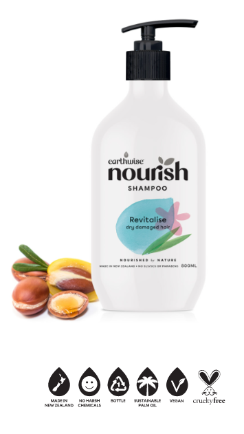 Earthwise Nourish Shampoo - Revitalise - Dry Damaged Hair
