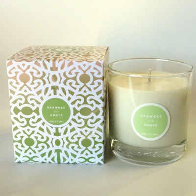 Conscious Candle Company - Oakmoss & Amber Soy Wax Candles