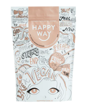 HAPPY WAY - Vegan Protein Powder | Vanilla