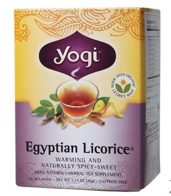 YOGI TEA Licorice Tea Bags 16 bags