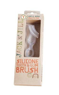JACK N' JILL - Silicone Tooth & Gum Brush Stage 3 (2-5 Years)