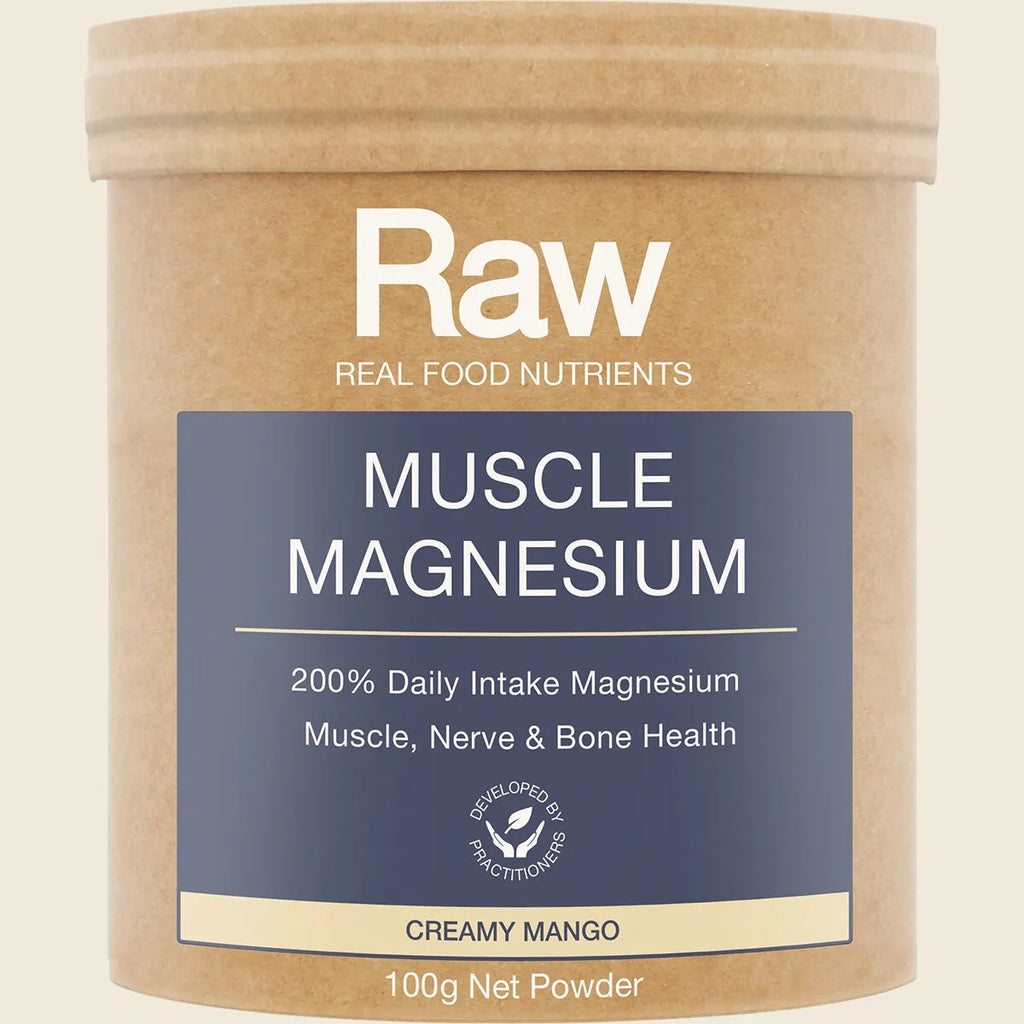 AMAZONIA - Raw Muscle Magnesium Creamy Mango 100g