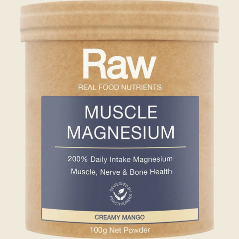 AMAZONIA - Raw Muscle Magnesium Creamy Mango 100g