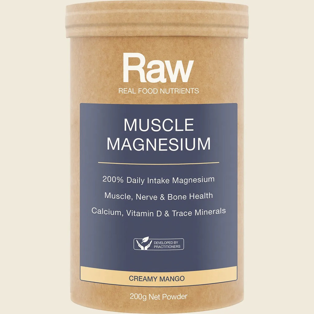 AMAZONIA - Raw Muscle Magnesium Creamy Mango 200g