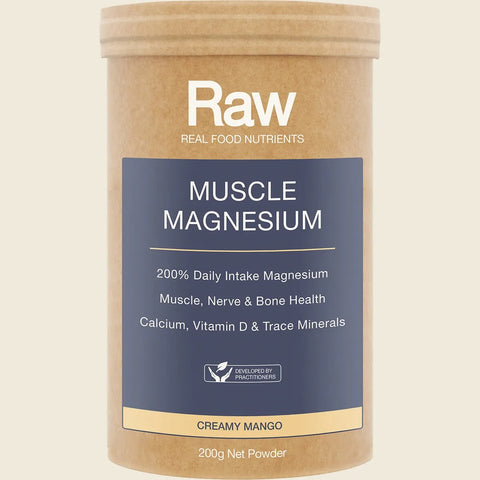 AMAZONIA - Raw Muscle Magnesium Creamy Mango 200g