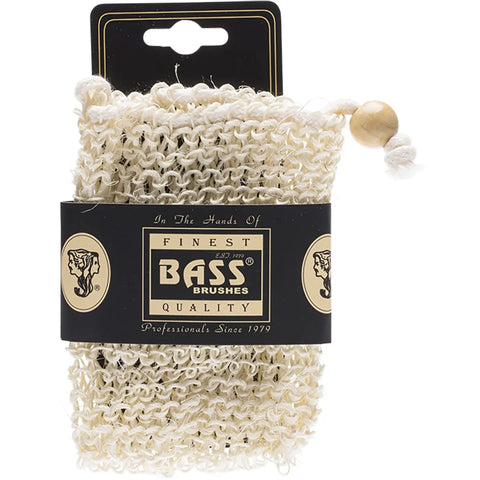 BASS - Sisal Soap Holder Pouch with Drawstring Firm