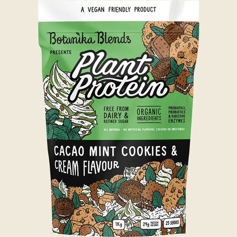 Plant Protein Cacao Mint Cookies & Cream 1KG