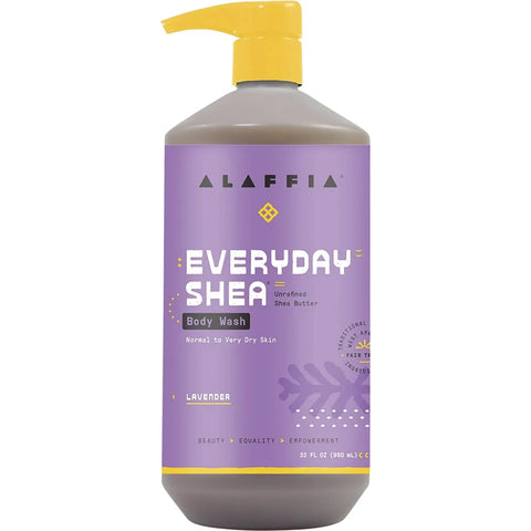 ALAFFIA - Shea Moisturising Body Wash | Lavender
