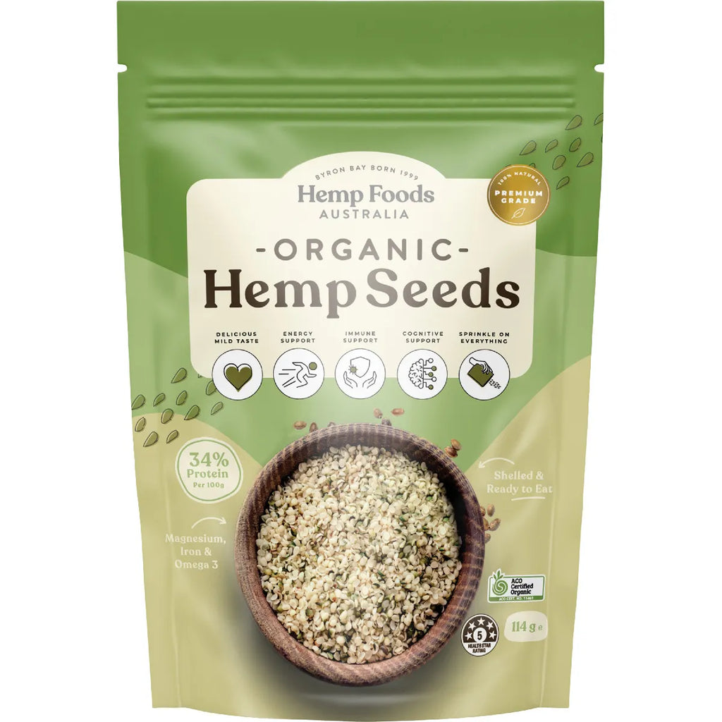 HEMP FOOD AUSTRALIA - Hulled Hemp Seeds