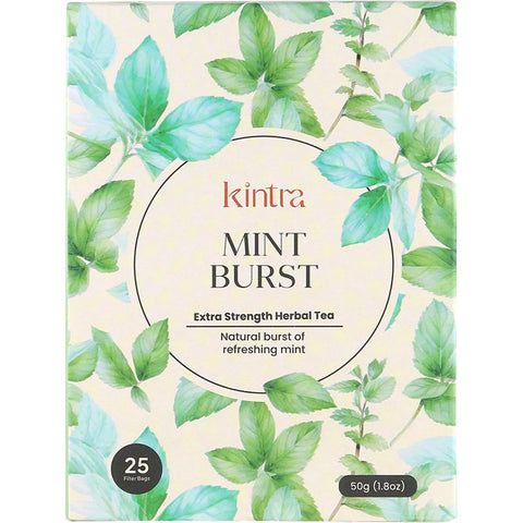 KINTRA FOODS - Herbal Tea Bags | Mint Burst