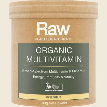 AMAZONIA - Raw Organic Multivitamin Pineapple 100g