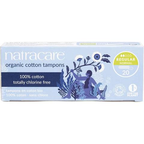 NATRACARE - Regular Tampons 20 Pack
