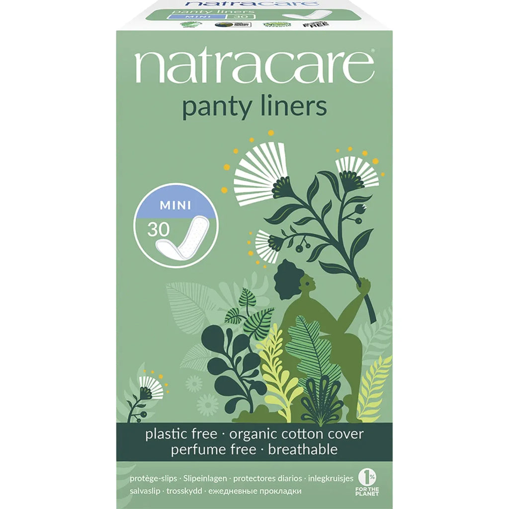 NATRACARE - Panty Liners Mini 30 Pack
