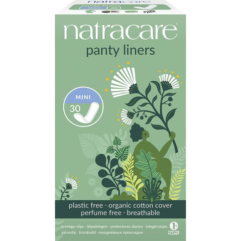 NATRACARE - Panty Liners Mini 30 Pack