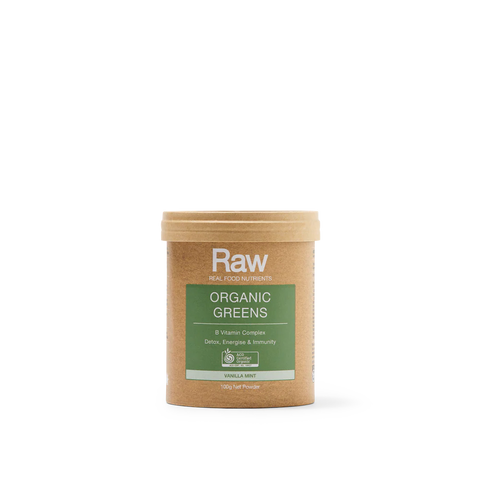 AMAZONIA - Raw Organic Greens Vanilla Mint 100g