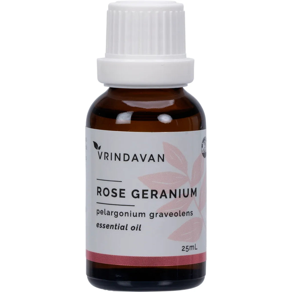 VRINDAVAN - Rose Geranium Essential Oil