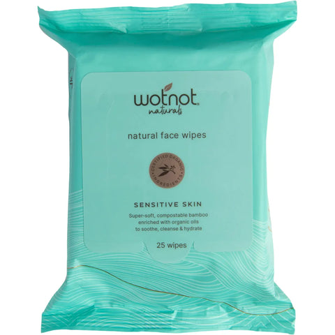 WOTNOT Facial Wipes 25 pack