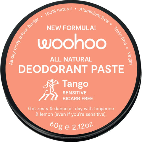 WOOHOO BODY - Deodorant Paste Tin Tango Sensitive
