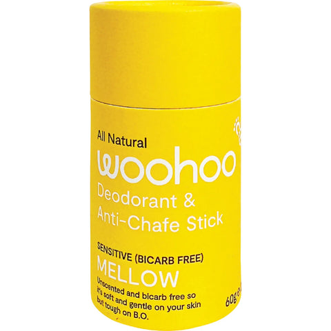 WOOHOO BODY - Deodorant Stick Mellow Sensitive Bicarb