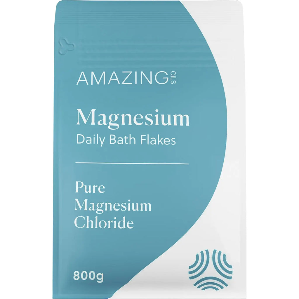 AMAZING OILS - Magnesium Daily Bath Flakes Pure Magnesium Chloride