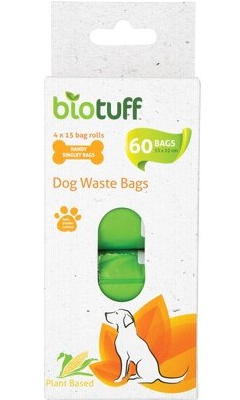 BIOTUFF - Biodegradable Dog Waste Bags
