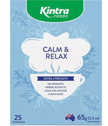 KINTRA FOODS - Herbal Tea Bags | Calm & Relax