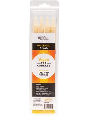HARMONY'S EAR CANDLES - Vegan Ear Candles | Unscented