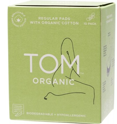 TOM ORGANIC - Ultra-thin Day Pads With Wings