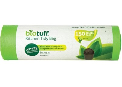 BIOTUFF - Biodegradable Kitchen Tidy Bags | Small