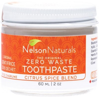 NELSON NATURALS - Zero Waste Toothpaste
