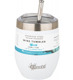 CHEEKI - Insulated Wine Tumblers | With Straw 320ml