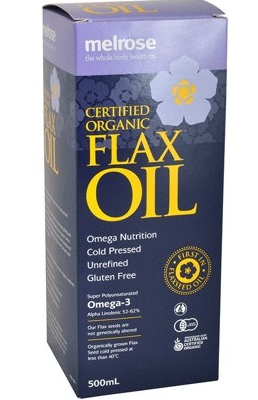 MELROSE - Certified Organic Flax Oil